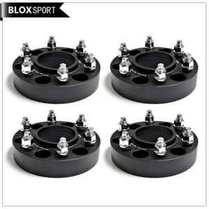 6X135 Hubcentric black wheel spacers 35mm 4pc fits ford raptor F-150 Expedition - Picture 1 of 10