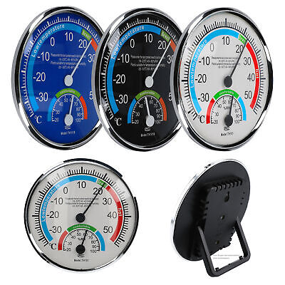 Thermometer Hygrometer Thermo Analog Luftfeuchtigkeit Raumklimakontrolle Innen • 7.19€