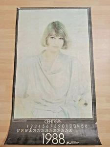 Vintage calendar. Soviet film actors. Svetlana Toma Original. USSR. 1988 Ale - Picture 1 of 12