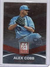 2015 Elite Alex Cobb Cyber Monday 2/7 Tampa Bay Rays #171