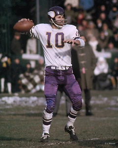 FRAN TARKENTON 1964 MINNESOTA VIKINGS 8X10 FOTO - Bild 1 von 1