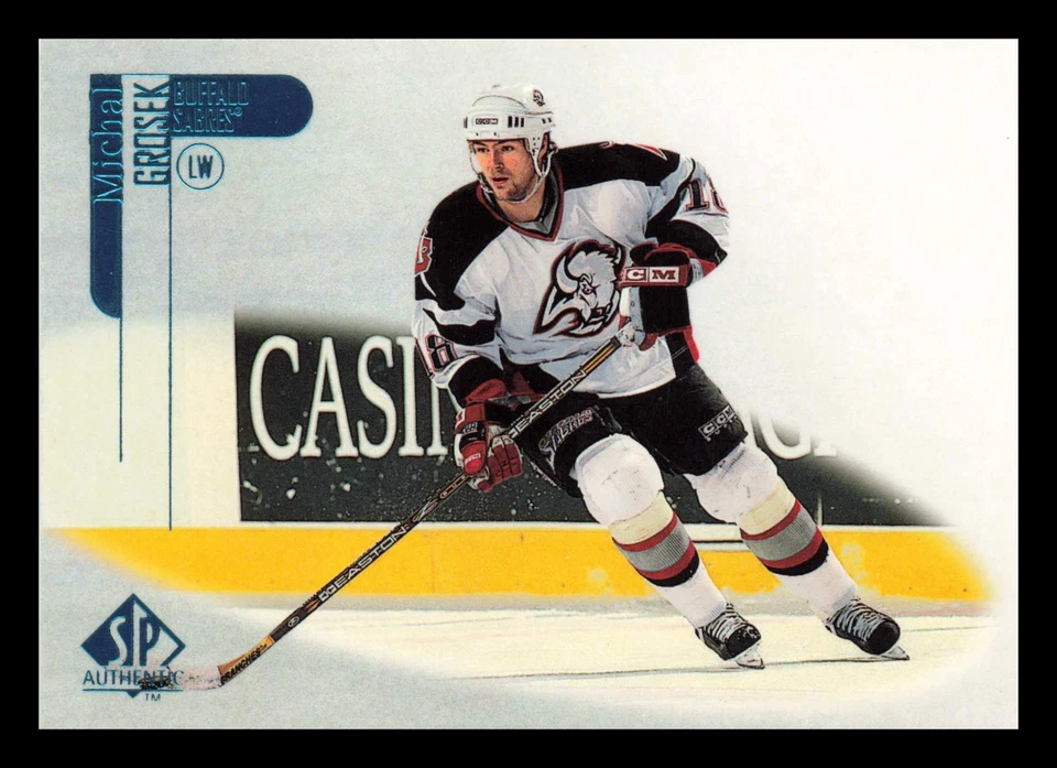 Michal Grosek #10 1998-99 SP Authentic Buffalo Sabres Hockey - Image 1 of 2