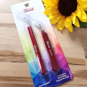 Siser EasyWeeders & Tweezers Weeding Weeder Tool Set Cricut Craft Surgical Steel - Picture 1 of 8