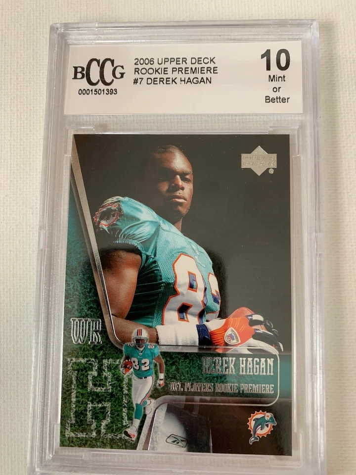 2006 Upper Deck Rookie Premiere Derek Hagan - Image 1 of 1