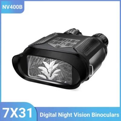 Night Vision Binoculars Camera 7×31 Zoom NV400B 400m IR Security Binoculars - Image 1 of 4