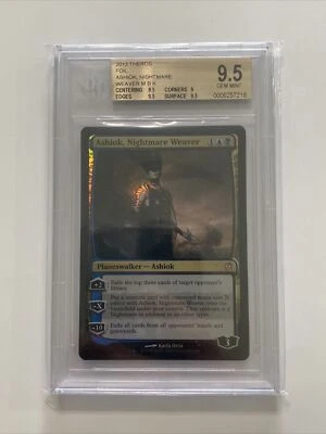 Ashiok, Nightmare Weaver Foil Theros MTG Beckett Graded BGS 9.5 Gem Mint - Image 1 of 2