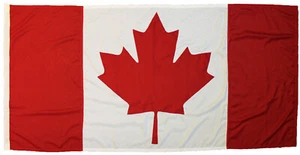 Canada flag national maple leaf stitched sewn embroidered MoD marine IMPA 373138 - Picture 1 of 7