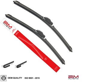 Front Windshield Wiper Blades For JAGUAR X-Type 02-03 X-Type 07-08 Pair 22" 19" - Picture 1 of 4