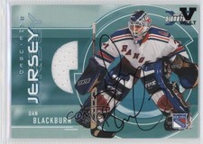 2002 ITG Be A Player Signature Series Signatures Vault Black Dan Blackburn Auto