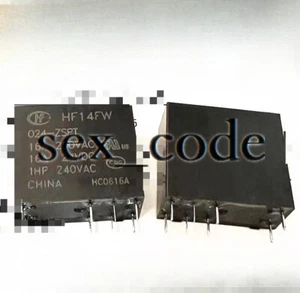3Pcs New JQX HF14FW-024-ZSPT 024-ZS 16A Hongfa Relay 24V 8-foot#TT - Picture 1 of 1