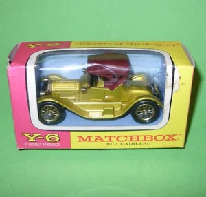 Matchbox Yesteryear / Y6 1913 Cadillac in Type F Box - Picture 1 of 12
