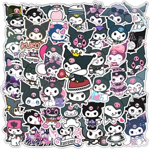 Kuromi Stickers Pack 50Pcs, Cute Kawaii Stickers for Water Bottles Laptop Scrap - Picture 1 of 12