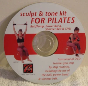 Bally Total Fitness Sculpt & Tone Kit for Pilates Instructional workout DVD - Imagen 1 de 2