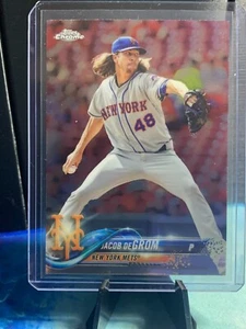 Topps Chrome 2018 - #143 Jacob deGrom - Foto 1 di 4