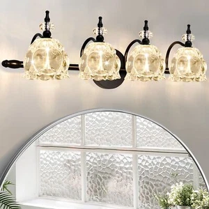Bathroom Vanity Light Bathroom Vanity Light Fixtures Over MirrorBlack Bar Van... - Picture 1 of 7