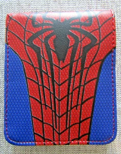Spiderman Wallet Bi-Fold Red/Blue/Black NEW - Picture 1 of 4