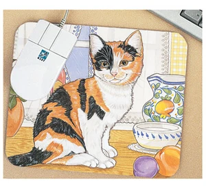 Calico Cat Mouse Pad - Picture 1 of 1