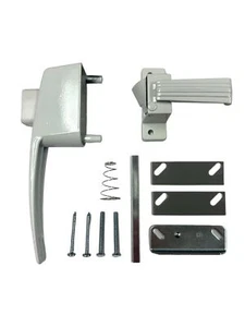 Mobile Home Storm Door Latch White Handle - Picture 1 of 2