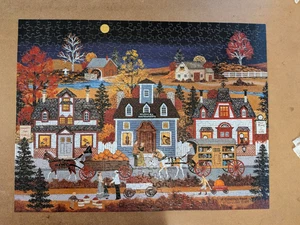 A Colorful Past by Jane Wooster Scott - 550 Large Piece Jigsaw - Complete - Picture 1 of 4