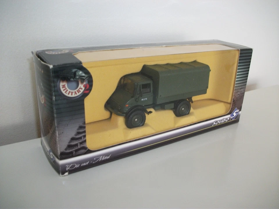 SOLIDO MILITARY ARMY MERCEDES UNIMOG 61011 BOXED *** SALE *** - Image 1 of 2