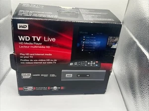 Reproductor multimedia en vivo Western Digital WDBAAN0000NBK-00 WD TV - Imagen 1 de 5