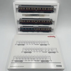 Märklin HO "Ruhr Express Service" Commuter Car Set 43108 - Picture 1 of 14