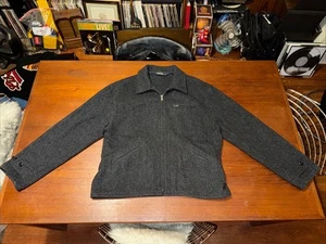 Polo Ralph Lauren Wool Work Jacket Mens Large Vintage Half Belt 1930s 40s Style - Picture 1 of 19