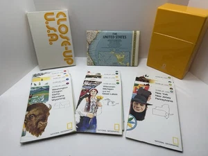 National Geographic Society 1978 Close-Up USA Map Box Set Of 17 - Bild 1 von 17