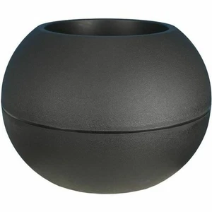 Plant pot Riviera Black Plastic Circular Ball Ø 50 cm - Picture 1 of 3
