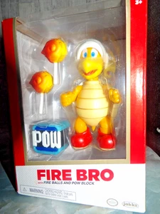 Mario Fire Bro World Of Nintendo Super Jakks 4" Figur Neu Sealed - Bild 1 von 5