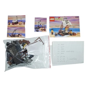 LEGO 6261 Piratenfloss Raft Raiders Hai Schatztruhe Kanone ab 7 Jahren gebraucht - Bild 1 von 6