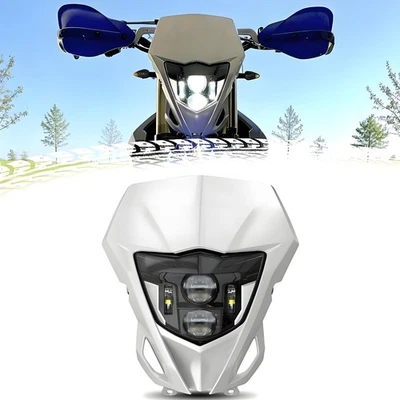 Faro LED de motocross para Yamaha YZ125 YZ250F YZ450F TTR110 TTR125 TTR230 Foto 1 de 4