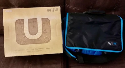 Nintendo Wii U Wind Waker Edition con bolsa de viaje - WOW - ¡LEER DESCRIPCIÓN!! Foto 1 de 4