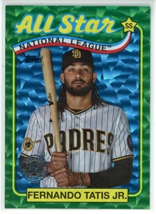 2024 Topps Series 2 Fernando Tatis Jr. 1989 All Star GREEN FOILBOARD /99 - Bild 1 von 3
