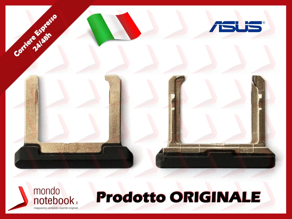 Carrello SIM Tray ASUS VivoTab ME400CL (NERO) - Immagine 1 di 1
