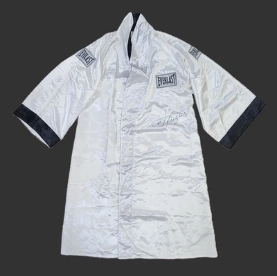Joe Frazier Signed Everlast Boxing Robe PSA DNA COA - Image 1 of 4