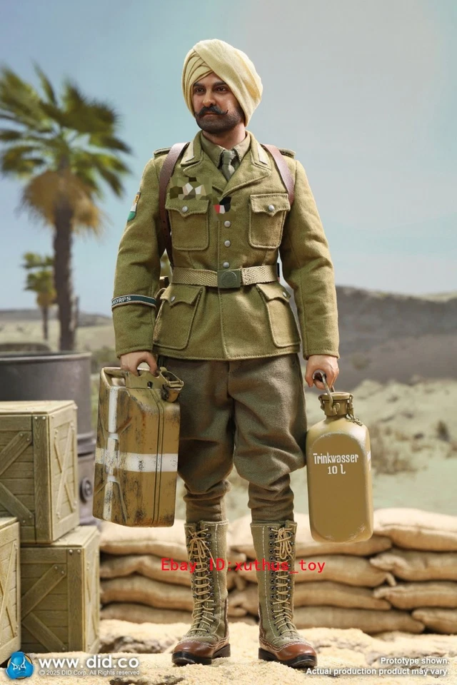 DID WWII German Ishaan / Stauffenburg Panzer Commander D80185 1/6 ACT FIG TOYS