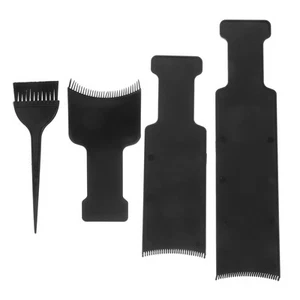 4PCS Hairdressing Tools Hair Highlights Board Hair Coloring Brush Coloring Board - Picture 1 of 12
