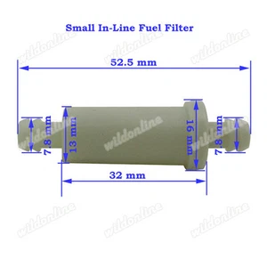 Fuel Filter For Polaris # 2530009 2670071 ATV 07-246-05 Magnum Snowmobile Ranger - Picture 1 of 4