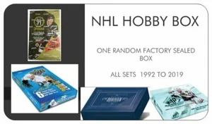 NHL Hobby Box - Factory Sealed Edition - 1 factory sealed box per order - Picture 1 of 2
