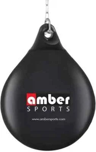 Amber Water-Filled Heavy Boxing Bag, Durable Teardrop Punching Bag, UV Resistant - Picture 1 of 6