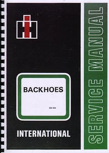 Manual de servicio de retroexcavadoras International Harvester - Imagen 1 de 1