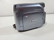 UNTESTED Canon ZR500 A MiniDv Stereo Camcorder W/ dead Battery  READ DESCRIPTION