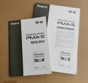 ROLAND PMA-5  GS-MIDI sequencer  manual Bedienungsanleitung auf ENGLISH handbuch