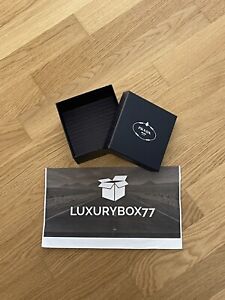 SCATOLA CONFEZIONE LUSSO PRADA Originale BOX Cintura Ecc 12,5x12,5x7,2  Chanel