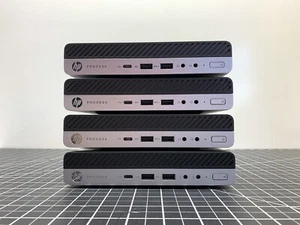 LOT OF 4* HP ProDesk 600 G3 DM | Celeron G3930T | 8GB DDR4, NO HDD | #T625 - Picture 1 of 12