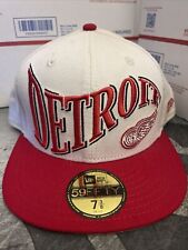 Detroit Red Wings New Era 59fifty Hat 7 3/8