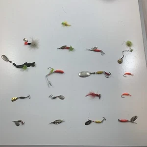Lures Spinners & others VTG Freshwater Fishing Angler Camping 17pcs. Rod  AG#873 - Bild 1 von 22