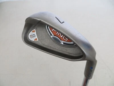 Ping G10 Blue Dot Single 7 Iron Factory AWT Steel Senior Flex Right Hand 36" - Image 1 of 4