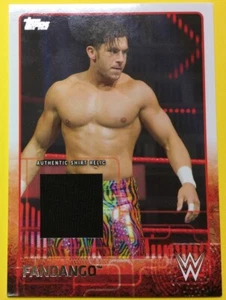 WWE Fandango 2015 Topps Authentic Shirt Relic Card Black - Picture 1 of 2